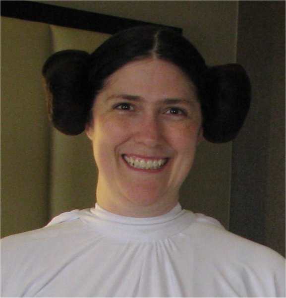 Ericka with Leia Hair